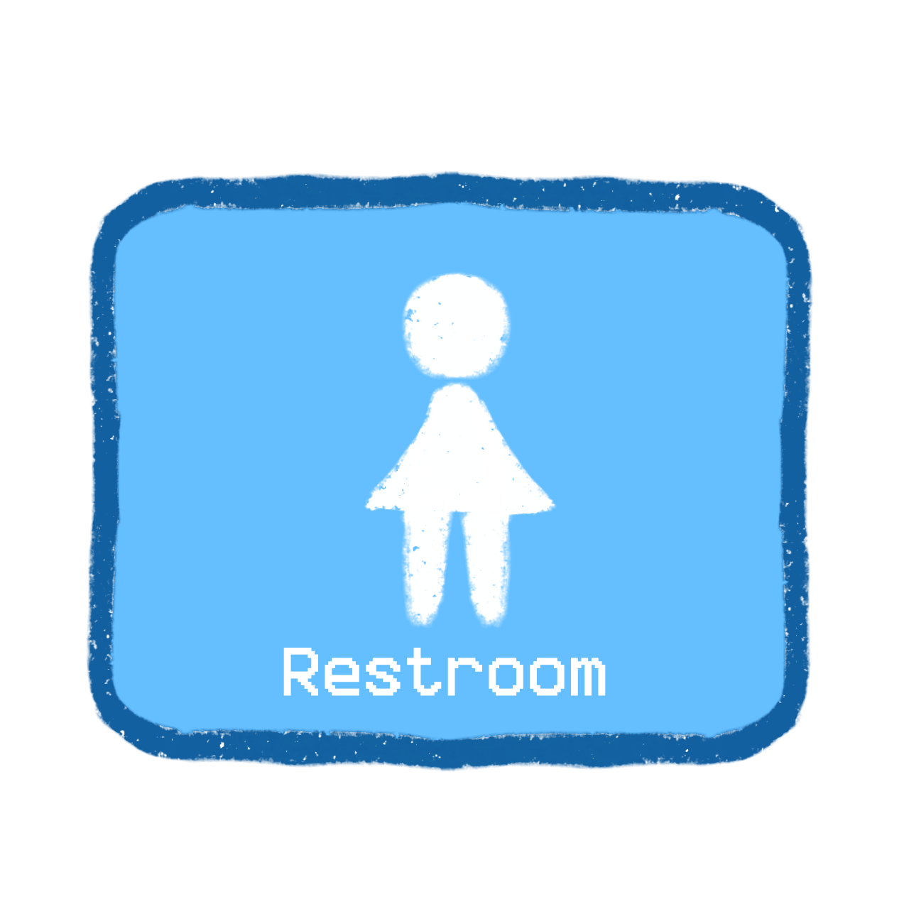 womens' restroom