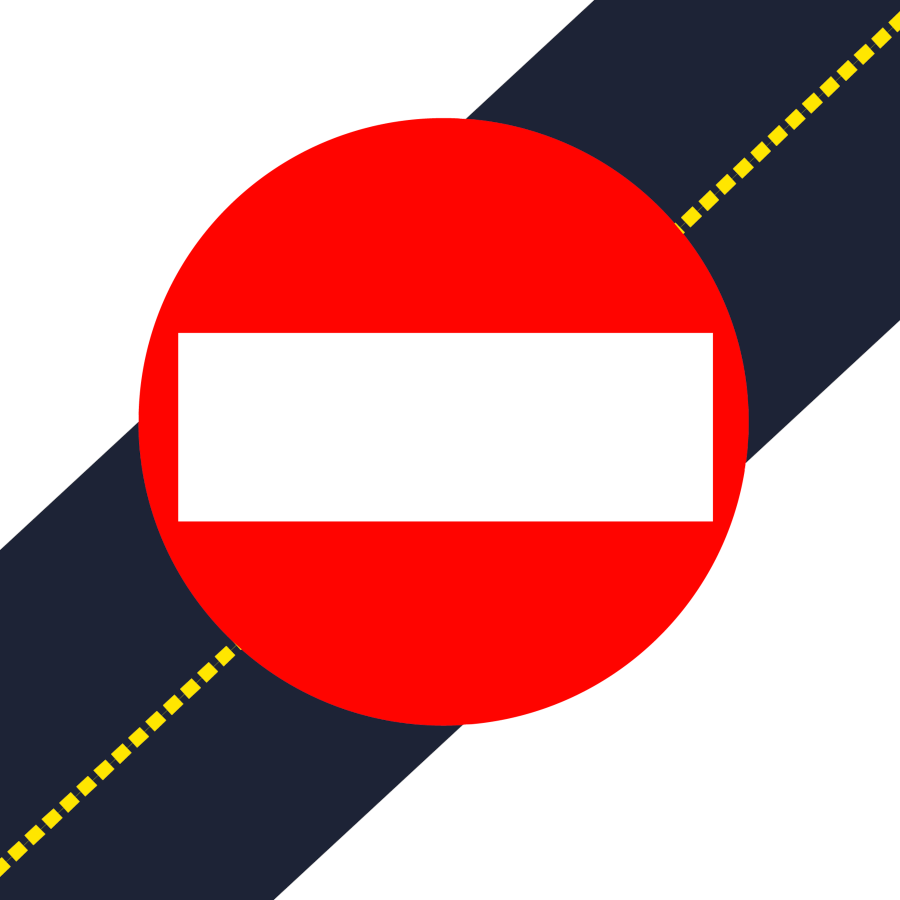 road closed