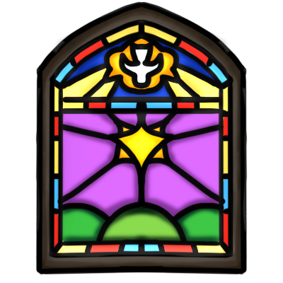 stained glass window