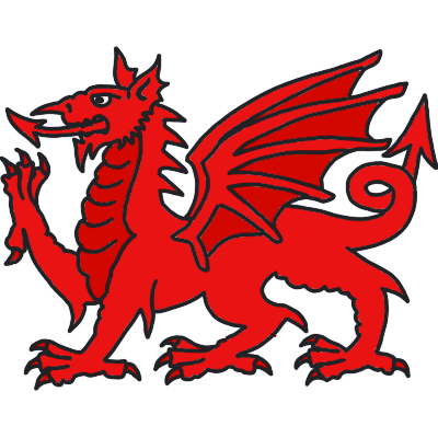 Welsh dragon / Y Ddraig Goch