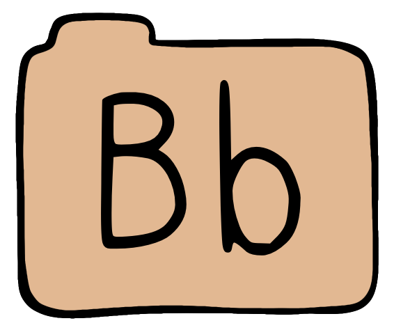 B folder