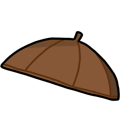 zucchetto (brown)