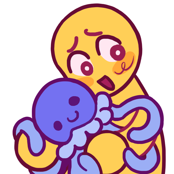 hugging plush octopus