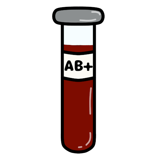 type AB+ blood