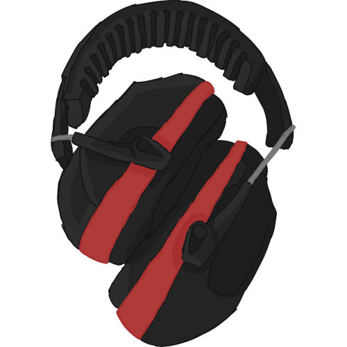 ear defenders/noise-cancelling headphones