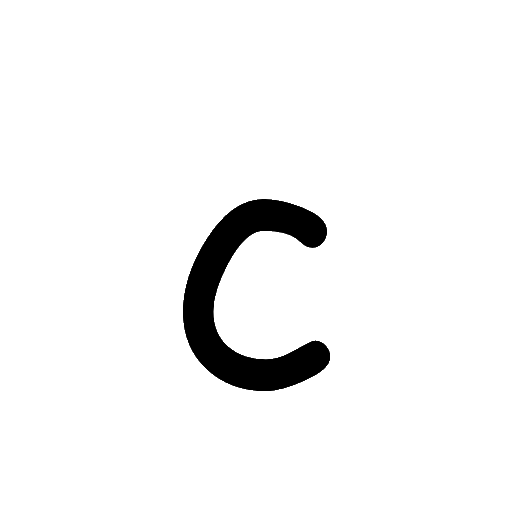 c lower case