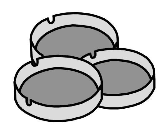 ashtrays