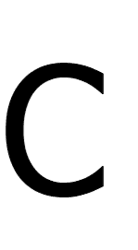 C upper case