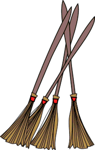 broomsticks