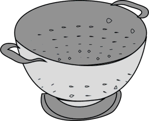 colander