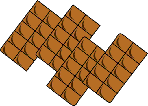 bars of chocolate