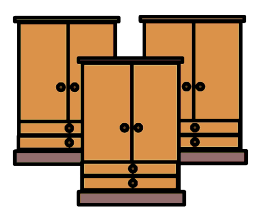 cupboards