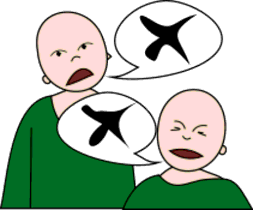 disagreeing