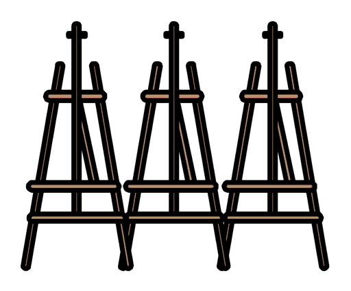 easels