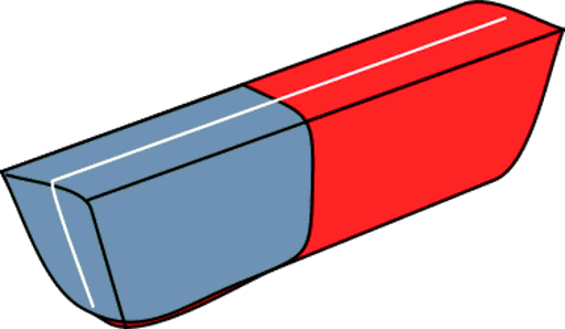 rubber (eraser)