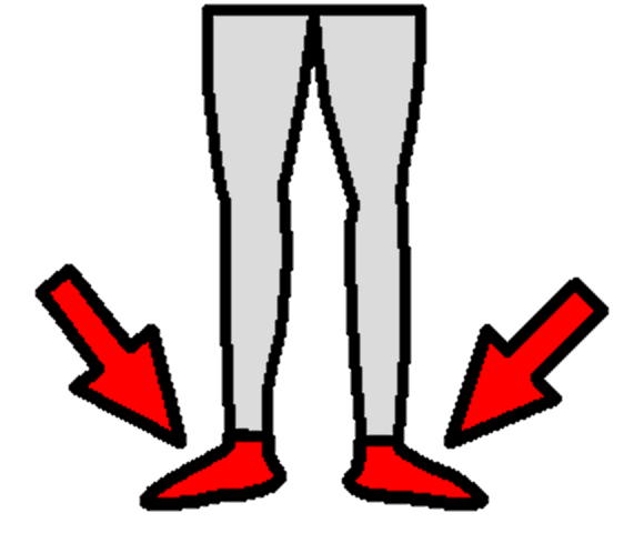 feet