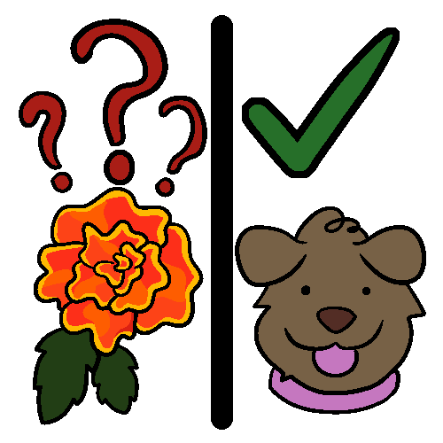 I may not know my flowers, but I know a bitch when I see one!