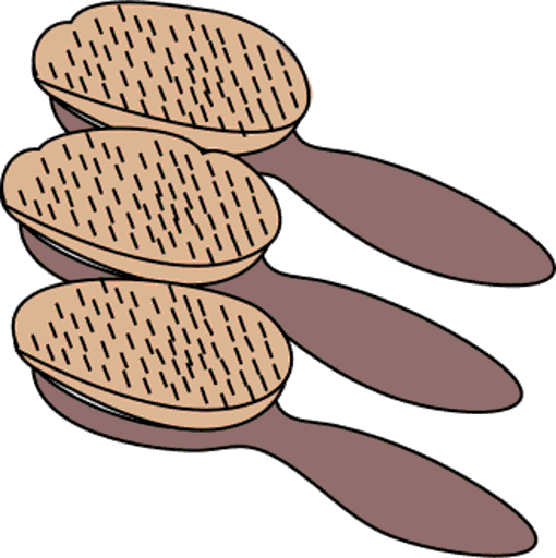 hairbrushes