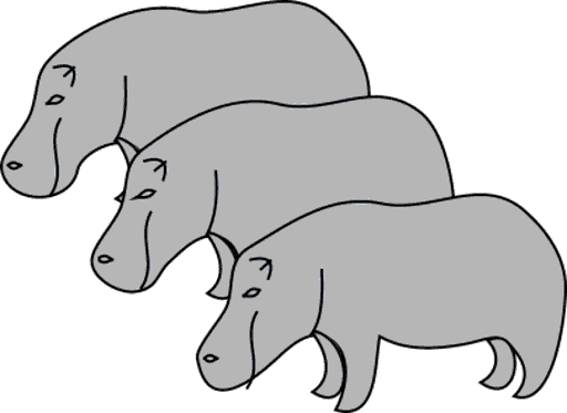 hippos