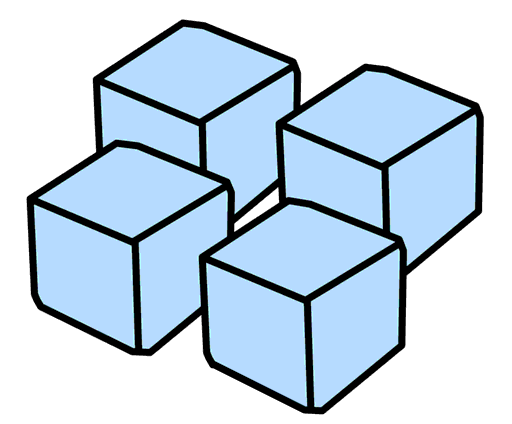ice cubes