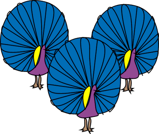 peacocks