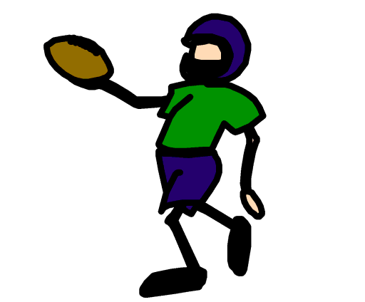play American football