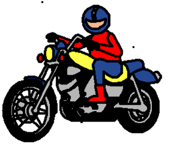 ride a motorcycle