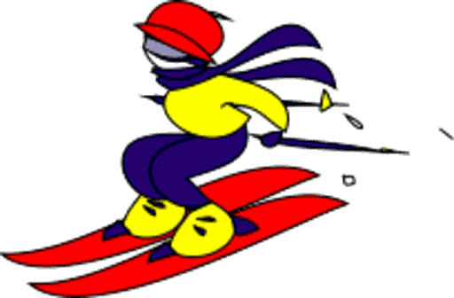 skiing
