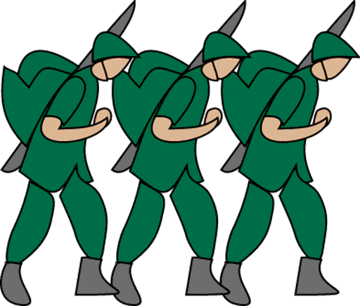 soldiers