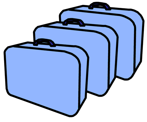 suitcases