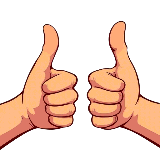 thumbs up