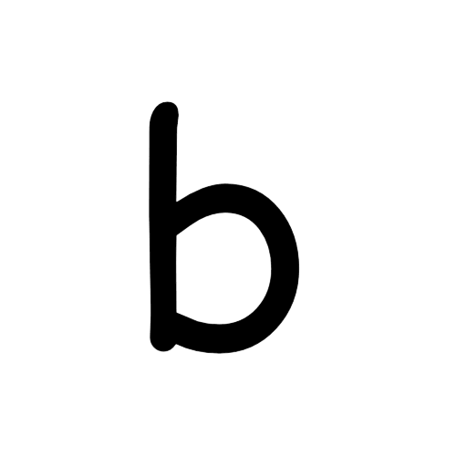 b lower case