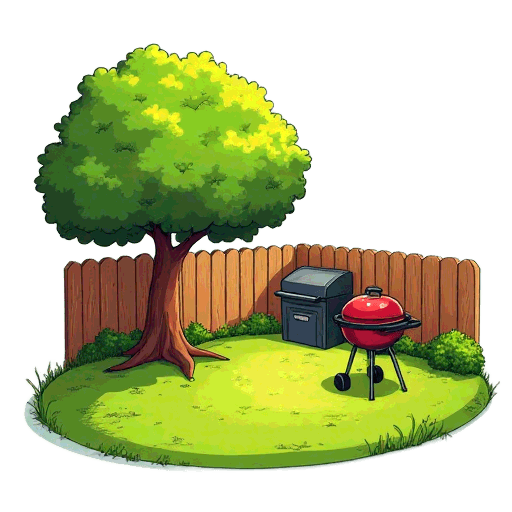 back garden