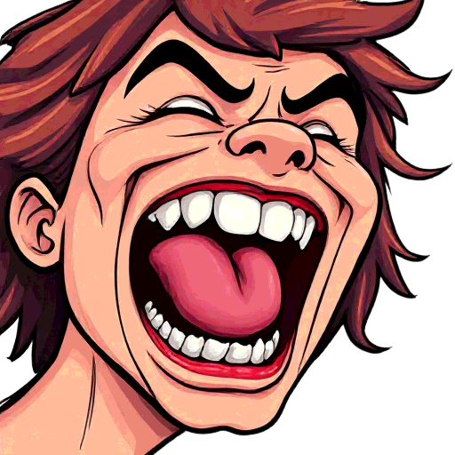 baring teeth