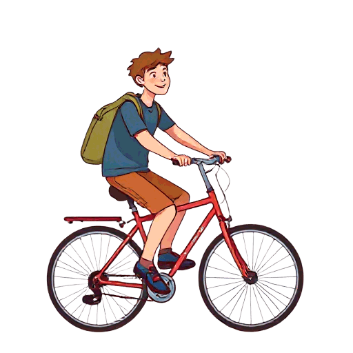 ride a bicycle