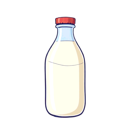 bottle of milk