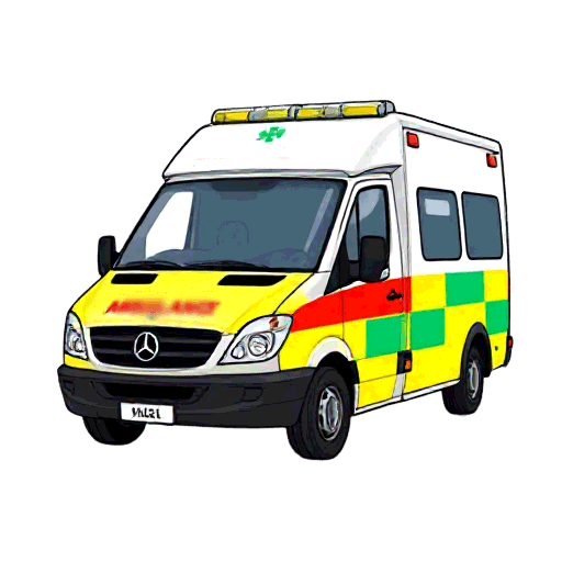 British ambulance
