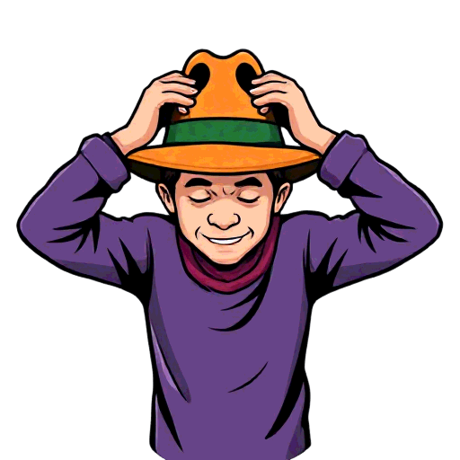 put on a hat