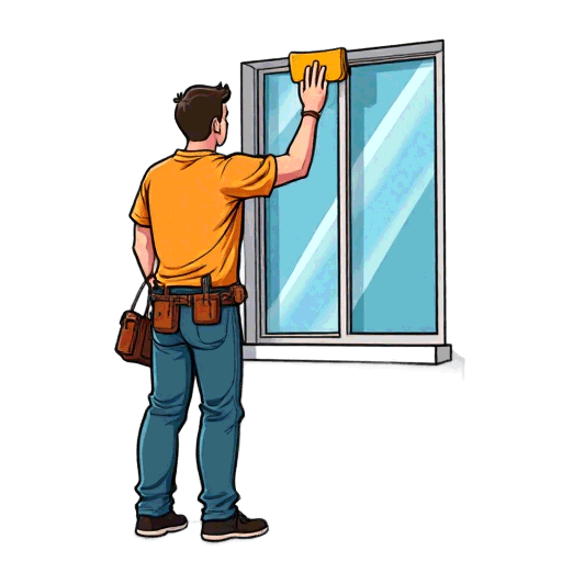 cleaning windows