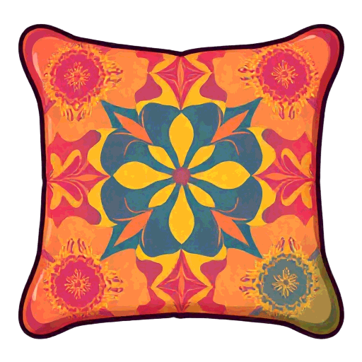tapestry cushion