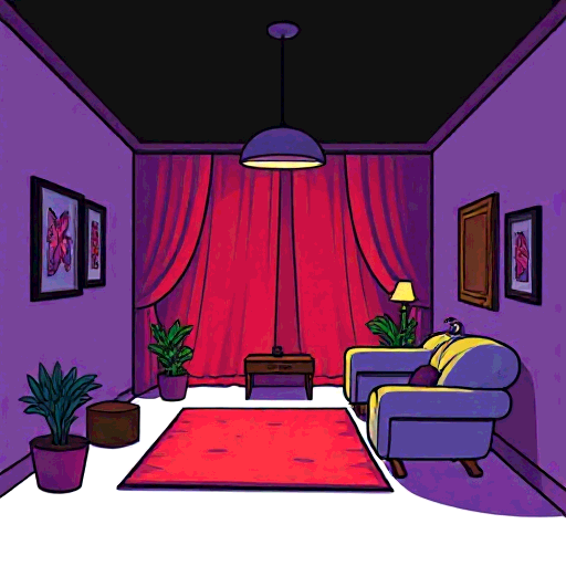 dark room