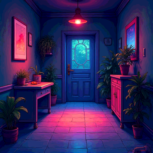 dark room