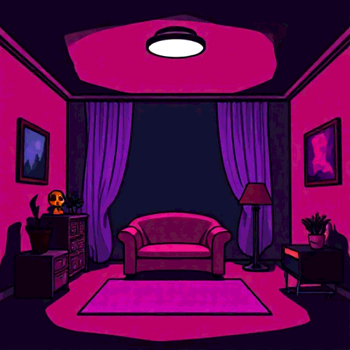 dark room