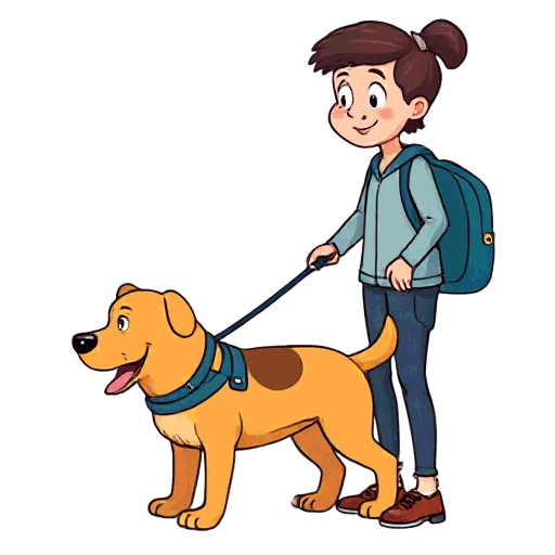 walking the dog