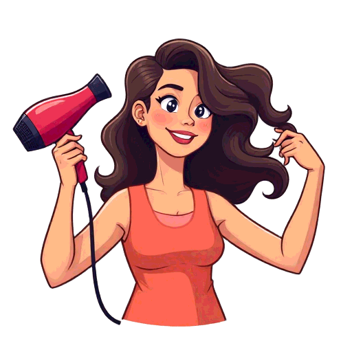 dry hair