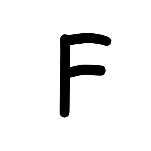 f upper case