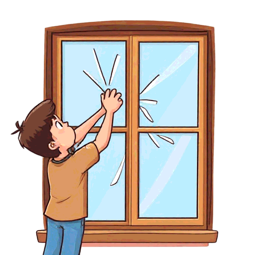 fixing a broken window