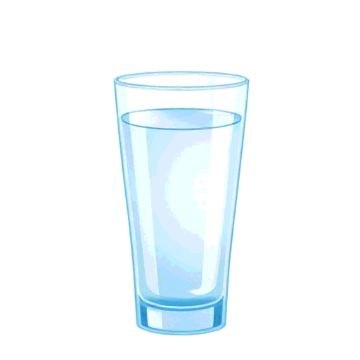 glass of water