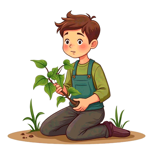 growing a plant