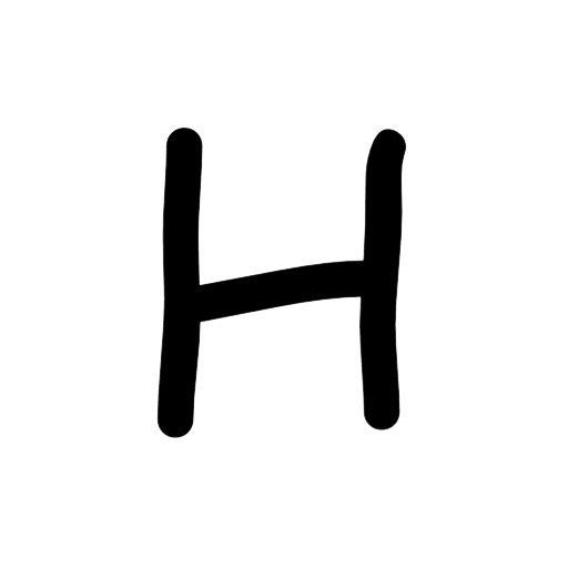 H upper case